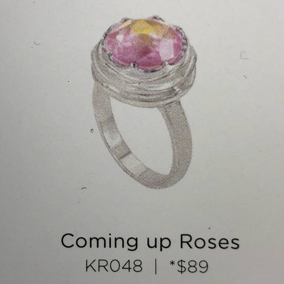 KAMELEON Coming Up Roses Jewel Pop Sterling Ring - Picture 3 of 3